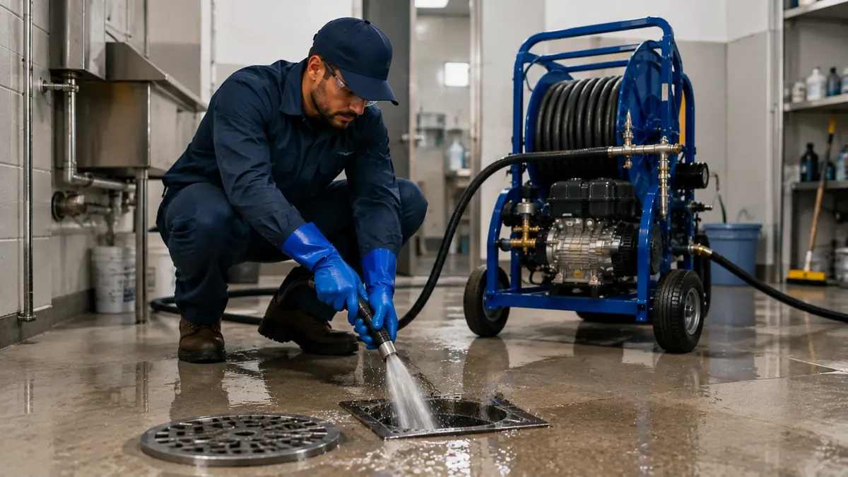 Floor Drain Hydro Jet Cleaning in Laguna Niguel