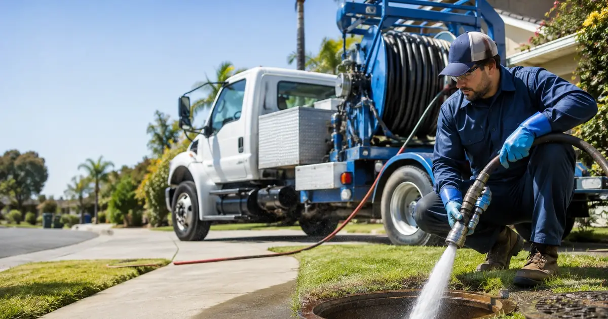 Hydro jet sewer cleaning Laguna Niguel