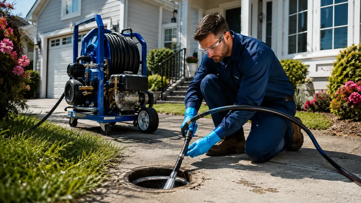 Residential Hydro Jet Drain Cleaning in Laguna Niguel