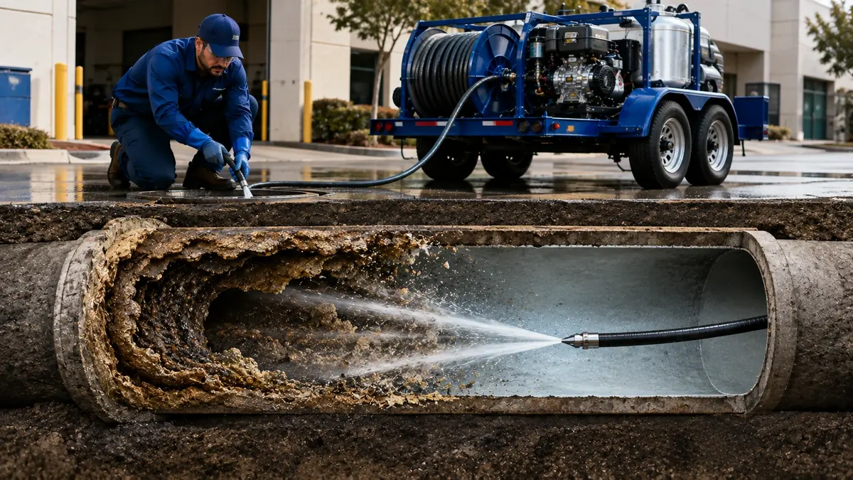 Sewer Pipe Descaling in Laguna Niguel